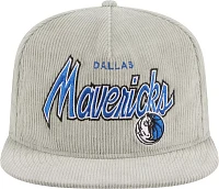 New Era Adult Dallas Mavericks Corduroy Golf Snapback Adjustable Hat