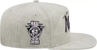 New Era Adult Brooklyn Nets Corduroy Golf Snapback Adjustable Hat