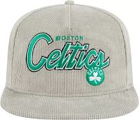 New Era Adult Boston Celtics Corduroy Golf Snapback Adjustable Hat