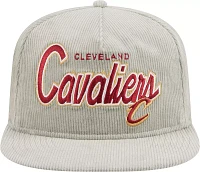 New Era Adult Cleveland Cavaliers Corduroy Golf Snapback Adjustable Hat