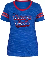 New Era Women's Chicago Cubs Blue T-Shirt