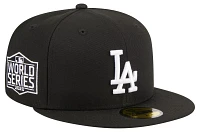 New Era Adult Los Angeles Dodgers Side Patch Evergreen 59Fifty Fitted Hat