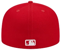 New Era Adult Boston Red Sox White Side Patch Evergreen 59Fifty Fitted Hat