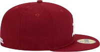 New Era Men's Arkansas Razorbacks Cardinal 59Fifty Fitted Hat