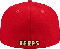 New Era Men's Maryland Terrapins Red 59Fifty Fitted Hat