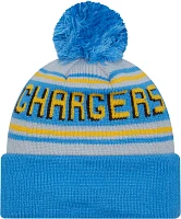 New Era Men's Los Angeles Chargers Blue Cheer Knit Beanie