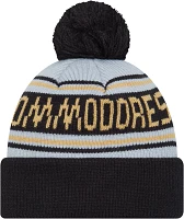 New Era Men's Vanderbilt Commodores Black Pom Wordmark Beanie