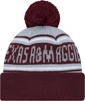 New Era Men's Texas A&M Aggies Maroon Pom Wordmark Beanie