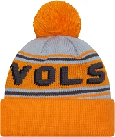 New Era Men's Tennessee Volunteers Tennessee Orange Pom Wordmark Beanie