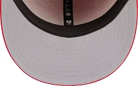 New Era Adult Houston Rockets Red 9Fifty Adjustable Hat