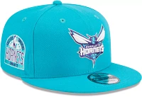 New Era Adult Charlotte Hornets Turquoise 9Fifty Adjustable Hat