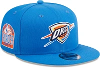 New Era Adult Oklahoma City Thunder Blue 9Fifty Adjustable Hat