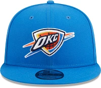 New Era Adult Oklahoma City Thunder Blue 9Fifty Adjustable Hat