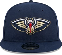 New Era Adult New Orleans Pelicans Blue 9Fifty Adjustable Hat