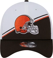 New Era Men's Cleveland Browns 2023 Sideline Team Color 39Thirty Stretch Fit Hat