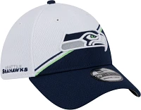 New Era Men's Seattle Seahawks 2023 Sideline Team Color 39Thirty Stretch Fit Hat