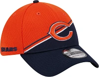 New Era Men's Chicago Bears 2023 Sideline Alternate Navy 39Thirty Stretch Fit Hat