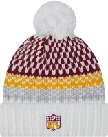 New Era Women's Washington Commanders 2023 Sideline White Knit Beanie