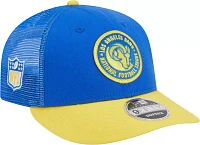 New Era Men's Los Angeles Rams 2023 Sideline 2-Tone 9Fifty Adjustable Hat