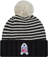 New Era Women's Green Bay Packers 2023 Salute to Service Black Knit Beanie