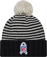 New Era Women's Tennessee Titans 2023 Salute to Service Black Knit Beanie