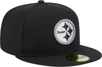 New Era Men's Pittsburgh Steelers 2023 Inspire Change Black 59Fifty Fitted Hat