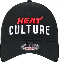 New Era Adult 2023-24 City Edition Miami Heat 9Twenty Adjustable Hat