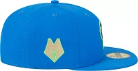 New Era Adult 2023-24 City Edition Milwaukee Bucks Atlernate 59Fifty Hat