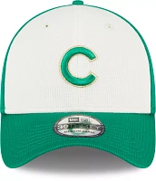 New Era Adult St. Patrick's Day '24 Chicago Cubs Green 39Thirty Stretch Fit Hat