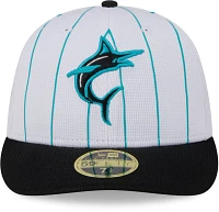 New Era Adult Miami Marlins Batting Practice Low Profile 59Fifty Fitted Hat