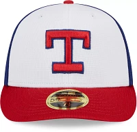 New Era Adult Texas Rangers Batting Practice Low Profile 59Fifty Fitted Hat