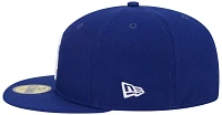 New Era Adult Los Angeles Dodgers Blue Evergreen 59Fifty Fitted Hat