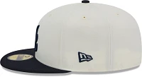 New Era Adult Atlanta Braves Navy Evergreen 59Fifty Fitted Hat