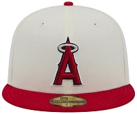 New Era Adult Los Angeles Angels Red Evergreen 59Fifty Fitted Hat