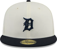 New Era Adult Detroit Tigers Navy Evergreen 59Fifty Fitted Hat