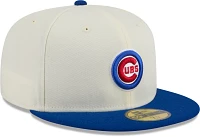 New Era Adult Chicago Cubs Blue Evergreen 59Fifty Fitted Hat