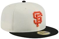 New Era Adult San Francisco Giants Orange Evergreen 59Fifty Fitted Hat