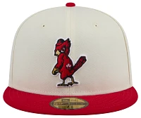 New Era Adult St. Louis Cardinals Red Evergreen 59Fifty Fitted Hat