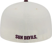 New Era Men's Arizona State Sun Devils White 59Fifty Fitted Hat