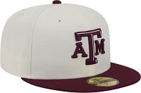 New Era Men's Texas A&M Aggies White 59Fifty Fitted Hat