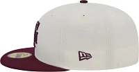 New Era Men's Texas A&M Aggies White 59Fifty Fitted Hat