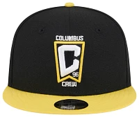 New Era Youth Columbus Crew 9Fifty 2024 Logo Black Adjustable Hat