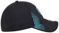 New Era Adult Charlotte FC 39Thirty Active Black Stretch Hat