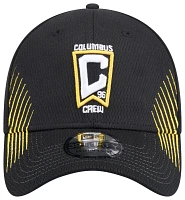 New Era Adult Columbus Crew 39Thirty Active Black Stretch Hat