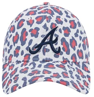 New Era Women's Atlanta Braves White Active 9Twenty Adjustable Hat