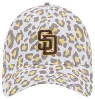 New Era Women's San Diego Padres White Active 9Twenty Adjustable Hat