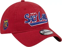 New Era Adult Real Salt Lake 9Twenty Throwback Red Adjustable Hat