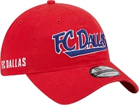 New Era Adult FC Dallas 9Twenty Throwback Red Adjustable Hat