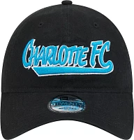 New Era Adult Charlotte FC 9Twenty Throwback Black Adjustable Hat