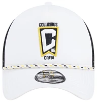 New Era Adult Columbus Crew 2024 Court Sport 9Forty Grey Adjustable Hat